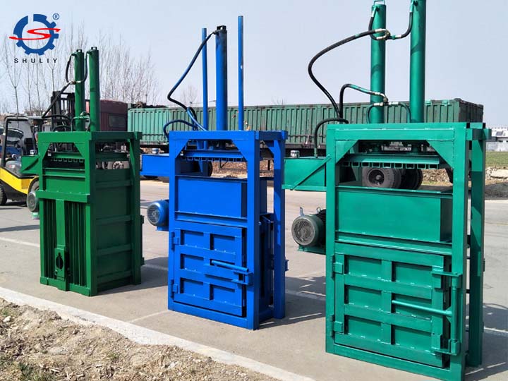 High output metal baler 1