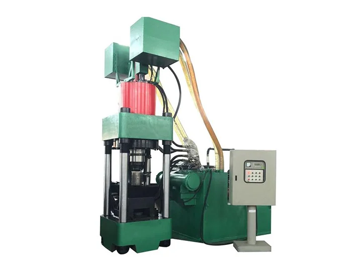 Scrap Metal Chips Briquette Press Machine | Metal Crumbs Briquette Machine 11 The metal scrap press machine