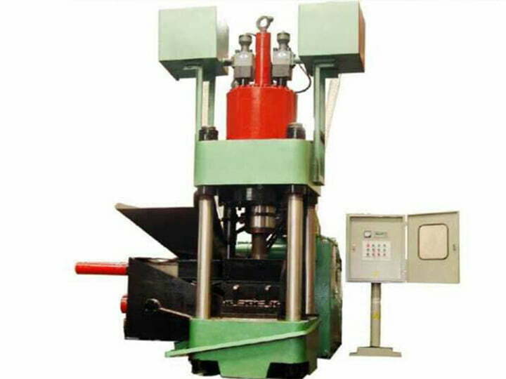 What is the significance of the existence of scrap metal briquetting machine?