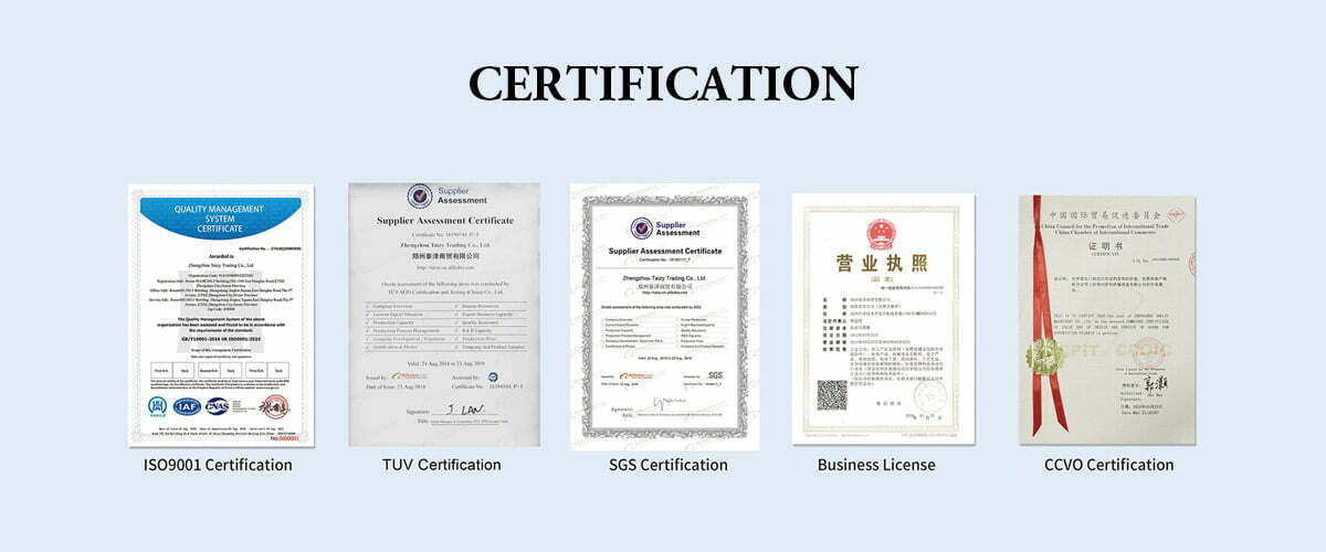 certification-of-Shuliy-machinery
