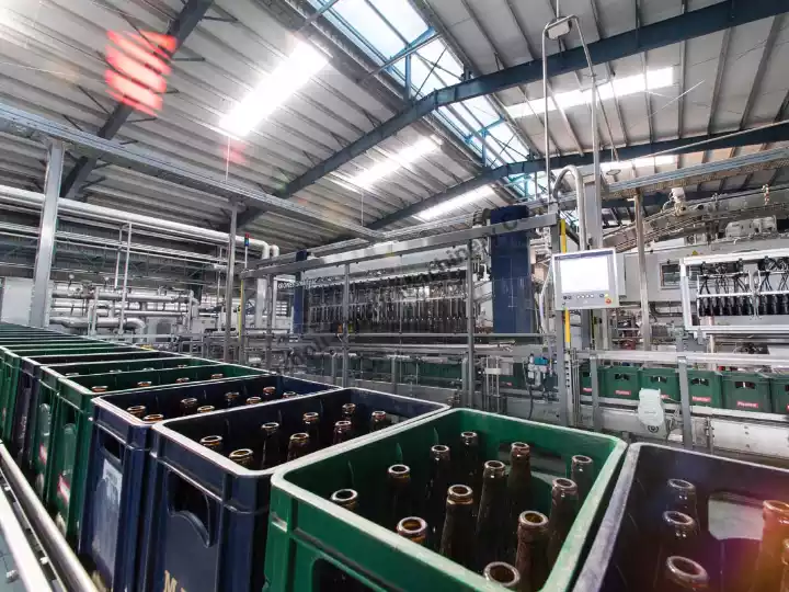 Beer cap production