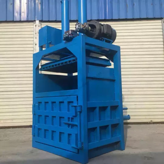 Why Do Tire Baling In Rubber Tyre Recycling? 3 Vertical tire baler machine