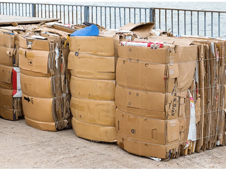 Reciclagem de papelão