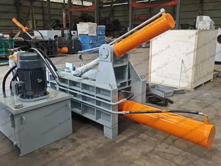 100 Ton Metal Briquette Machine Delivered To Albania 5 Metal briquette machine