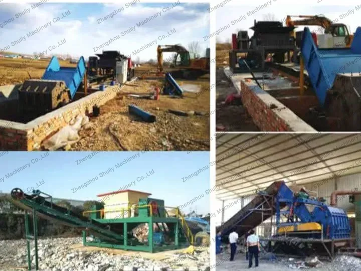 金属破砕機設置事例