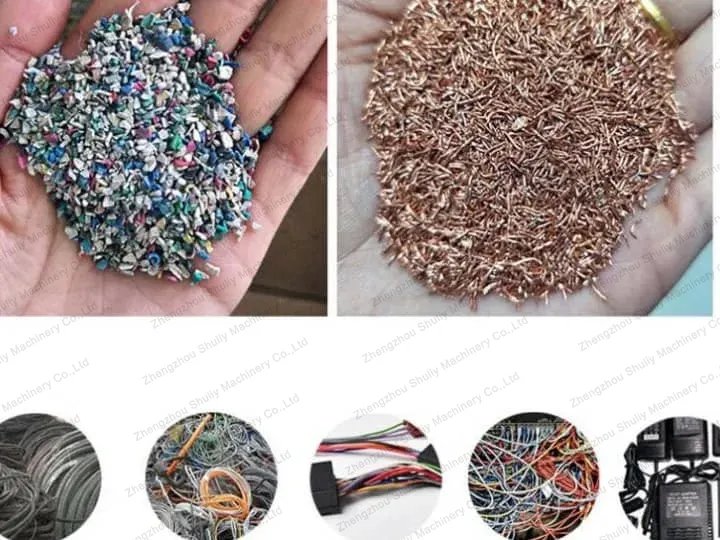 Granulateur de câble en cuivre | Solution de recyclage de fils de cuivre 3 Produit fini du granulateur de câble en cuivre