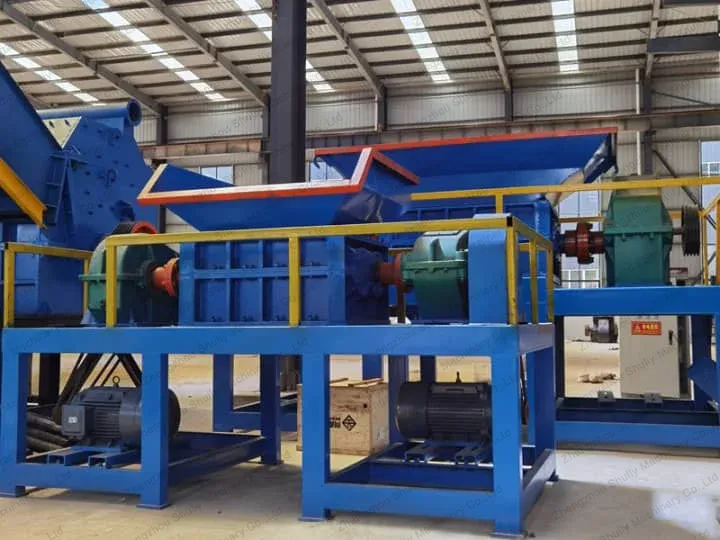 scrap metal shredder