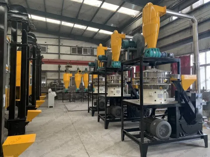 machine pulverisateur de poudre de plastique