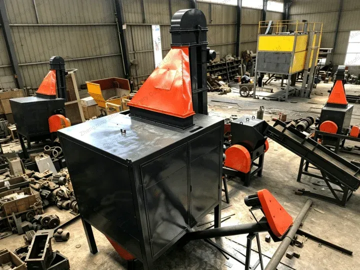 Maszyna do separacji plastiku i gumy