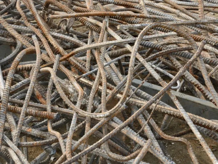 Waste Rebar Straightener Machine 6 Rebar without rebar straightener treatment