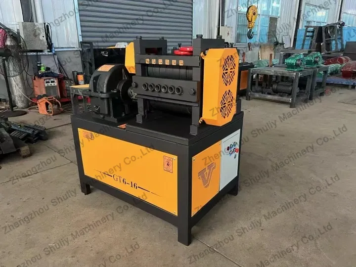 Waste Rebar Straightener Machine 8 Steel bar straightening machine
