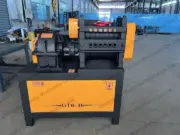 waste steel bar correction machine