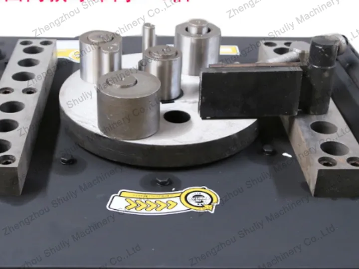 Steel Bar Bending Machine 2 Details of steel bar bender