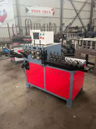 Rebar rounding equipment