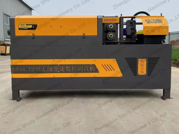 Cnc Rebar Straightening And Cutting Machine 3 Coiled rebar straightening and cutting machine