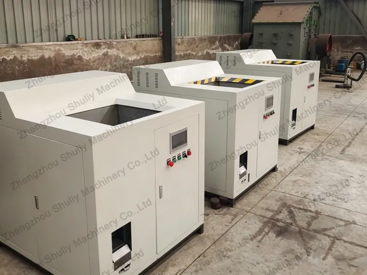 Metal chips briquette machine