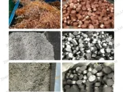 processable raw materials of metal chips briquette machine