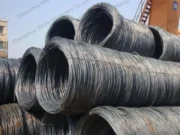 rebars before processing