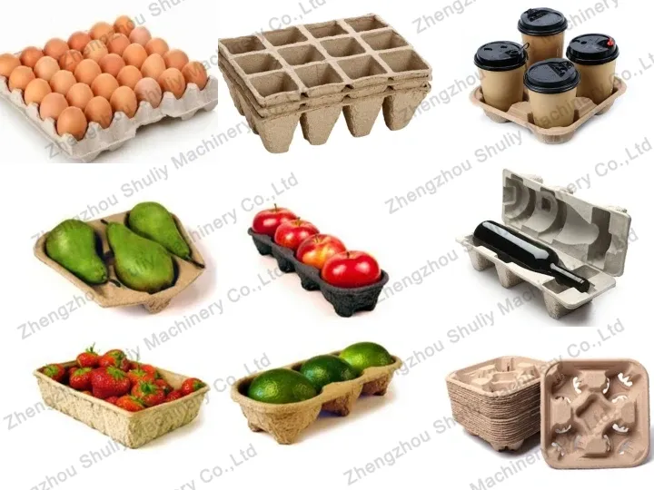 Pulp Egg Tray Machine 3 Products that can be manufactured by egg tray machine