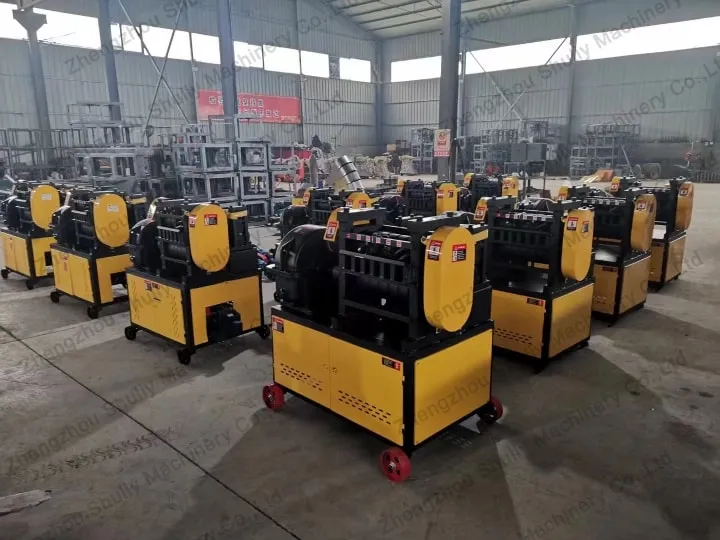 Máquina de reciclaje de barras de refuerzo