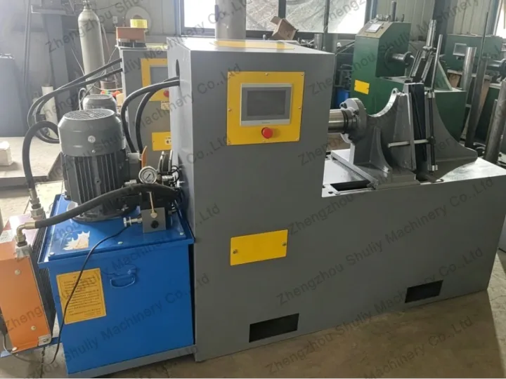 Single Spiral Flight Forming Machine Exported To Indonesia 2 Spiral blade forming machine