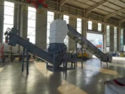 máquina trituradora de plástico