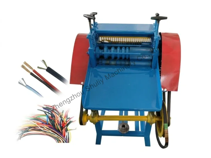 Cable stripping machine