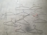 finished hangers in various shapes