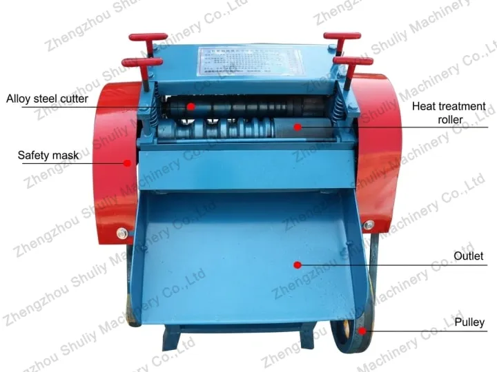 Copper Wire Stripping Machine 4 Structure of copper wire stripper